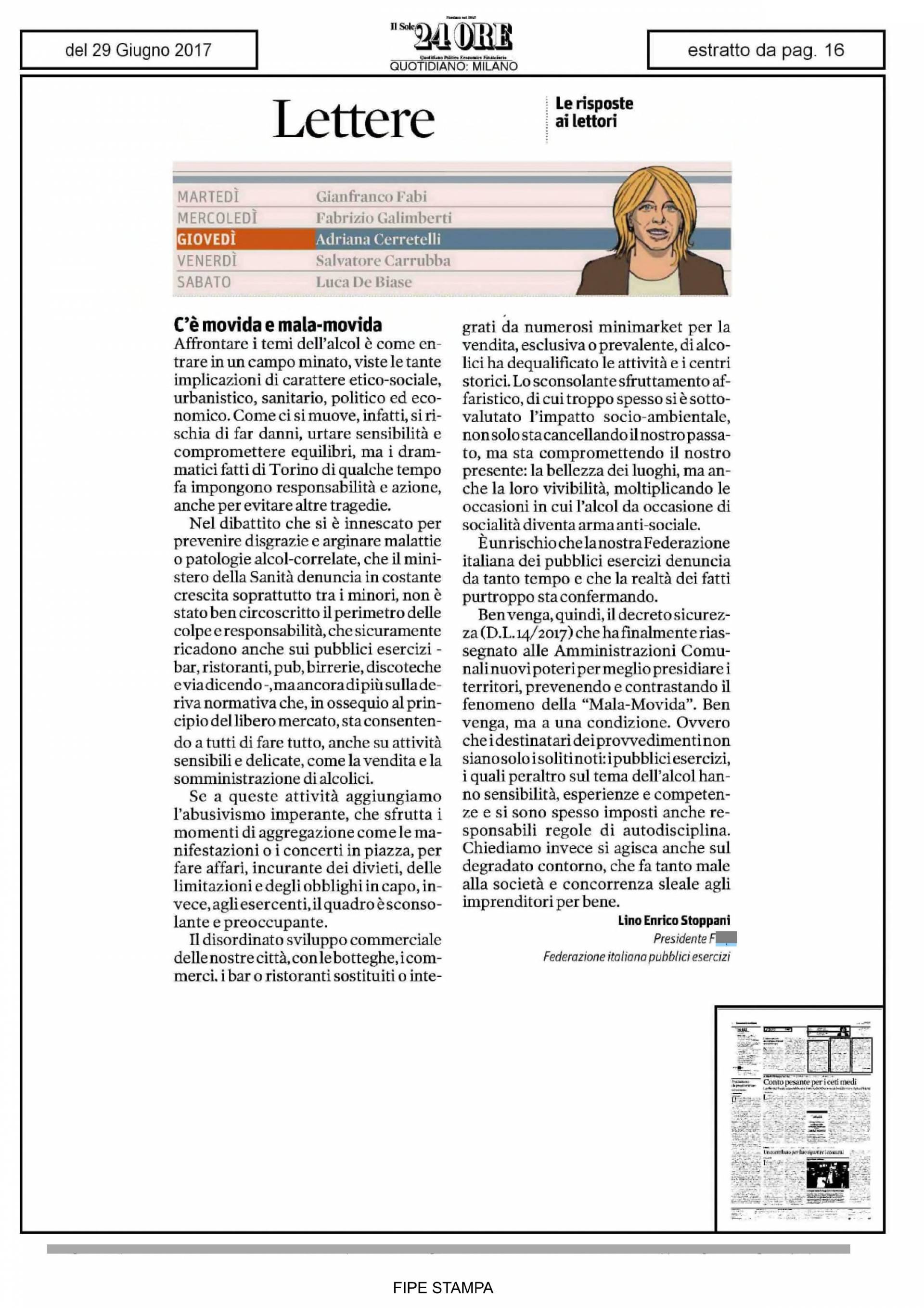 lettera-FIPE